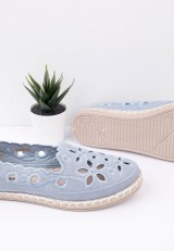 Espadryle niebieskie 8 Dreher