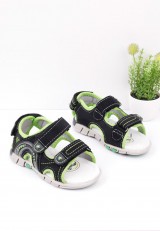 Sandałki czarno zielone Grisha