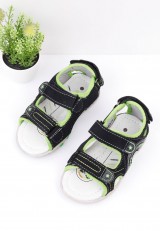 Sandałki czarno zielone Grisha
