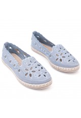 Espadryle niebieskie 8 Dreher