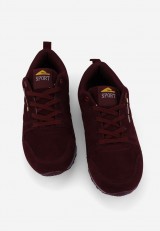 Buty sportowe bordowe 10 Droit Buty sportowe bordowe 10 Droit