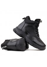 Sneakersy botki czarne 2 Pierres Sneakersy botki czarne 2 Pierres