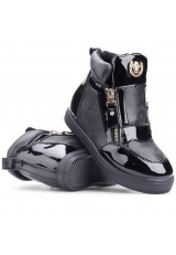 Sneakersy czarne-4 Doncia