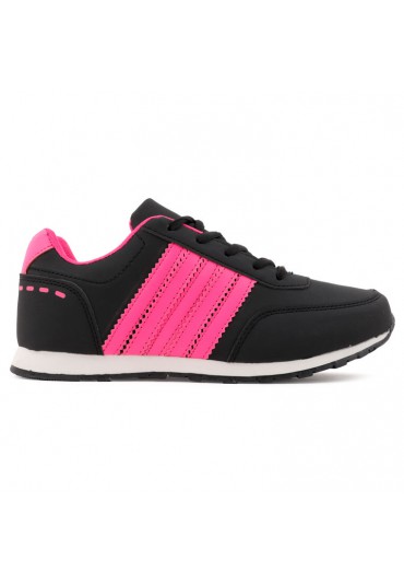 Buty sportowe czarno różowe 6 Borrego
