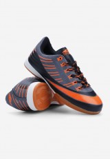 Buty sportowe 4 szare z pomarańczem Gaëlle Buty sportowe 4 szare z pomarańczem Gaëlle
