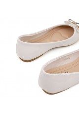 Balerinki buty komunijne białe 1Lula