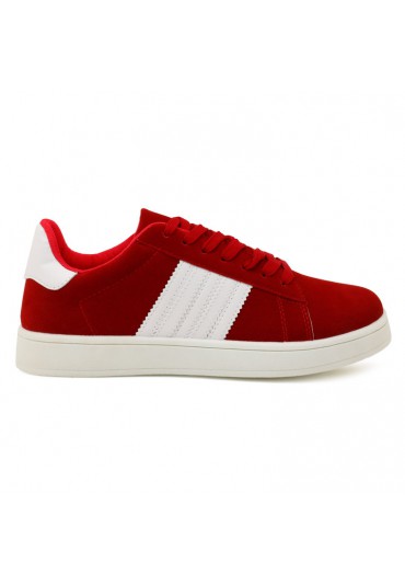 Buty sportowe czerwono białe 1 Poulin