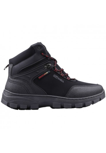 Trapery buty sportowe męskie zimowe czarne 1 SOFT Shell Kamara