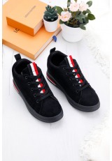Sneakersy czarne-4 Capone Sneakersy czarne-4 Capone
