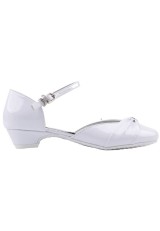 Buty komunijne balerinki białe 2 Cadogan Buty komunijne balerinki białe 2 Cadogan