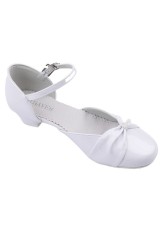 Buty komunijne balerinki białe 2 Cadogan Buty komunijne balerinki białe 2 Cadogan