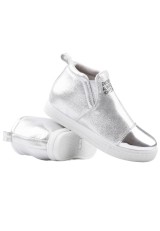 Sneakersy dziewczęce srebrne 3 Ritaa Sneakersy dziewczęce srebrne 3 Ritaa