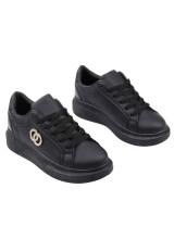 Sneakersy buty sportowe czarne 2 Ionamene