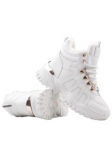 Sneakersy botki białe 9 Nosli