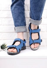 Sandały niebieskie 3 Bloyd